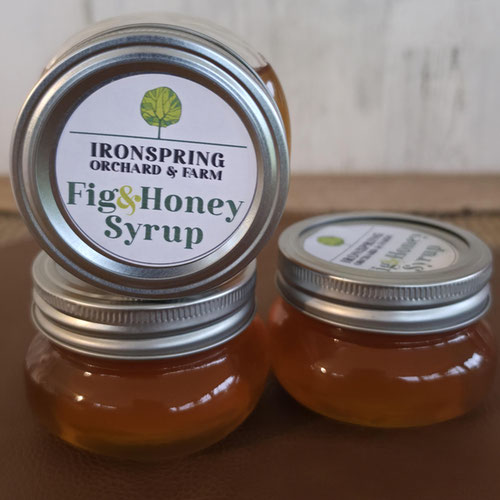 Syrup - Fig Leaf & Honey from Ironspring Orchard & Farm — Huntsville Food Hub