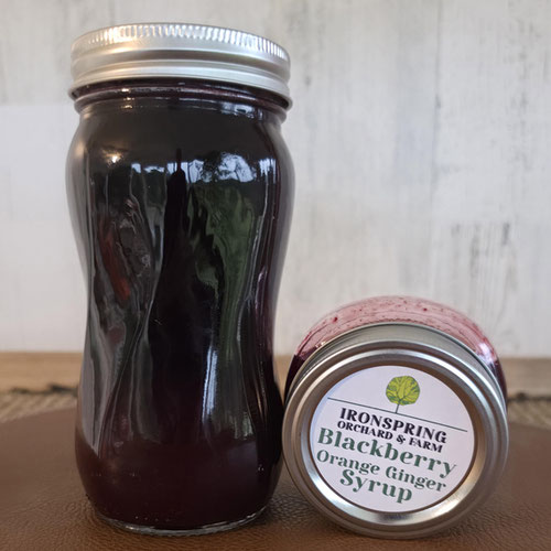 Syrup - Blackberry Orange Ginger from Ironspring Orchard & Farm — Huntsville Food Hub