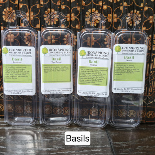 Herb Sampler - Basil from Ironspring Orchard & Farm — Huntsville Food Hub