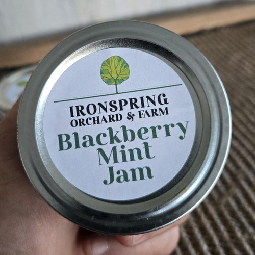 Jam - Blackberry Mint from Ironspring Orchard & Farm — Huntsville Food Hub