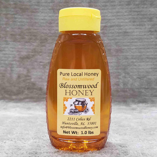 1 lb Squeeze Bottle from Blossomwood Honey — Huntsville Food Hub