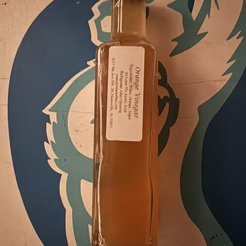 Orange Vinegar 8 oz. Bottle from Rime Sorbet — Huntsville Food Hub