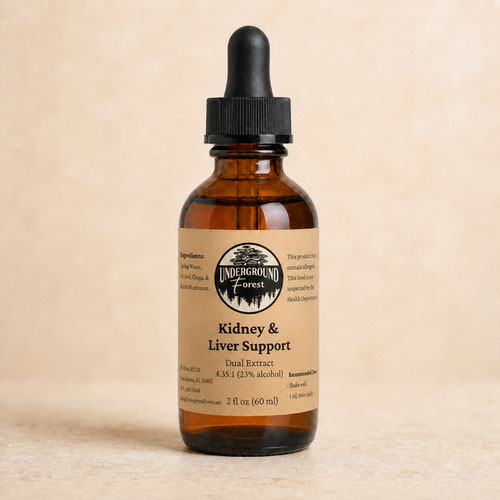 Kidney & Liver Support Dual Extract Tincture from Underground Forest — Huntsville Food Hub