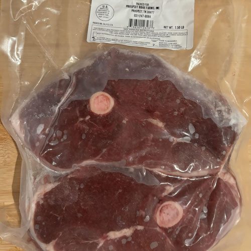 Lamb Center-cut Leg Steaks - Grass-fed and Grass-finished from Prospect Ridge Farms — Huntsville Food Hub