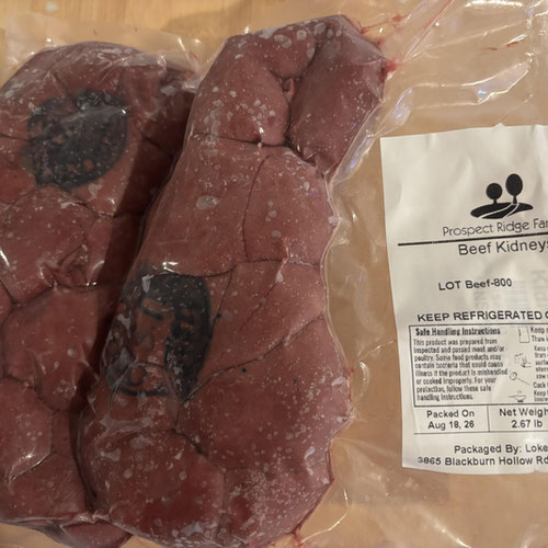 Beef Kidney - Grass-fed and Grass-finished