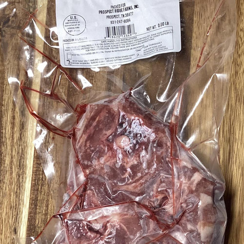 Lamb Neck Slices - 100% Grass-fed and Grass-finished from Prospect Ridge Farms — Huntsville Food Hub