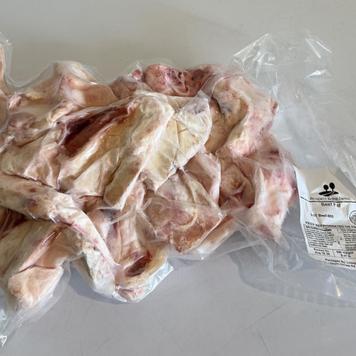 Unrendered Beef Suet & Fat Trimmings 5.47 lbs. Grassfed & Grass-finished