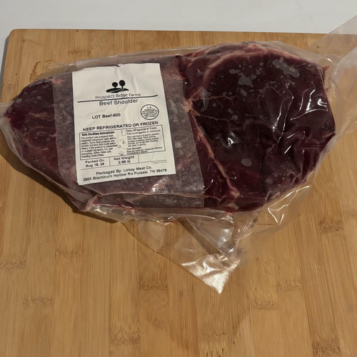 Beef Shoulder Roast - Grass-fed, Grass-finished from Prospect Ridge Farms — Huntsville Food Hub
