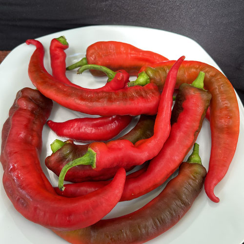 Sweet Jimmy Nardello Peppers from Mint Springs Farm — Huntsville Food Hub