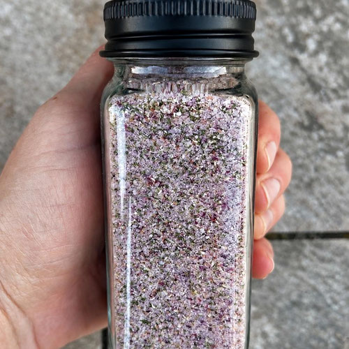 Red Creole & French Grey Shallot Seasoning Salt from Mint Springs Farm — Huntsville Food Hub