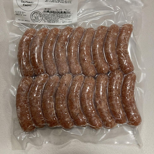 Chicken Links, Maple Brown Sugar Breakfast Sausage, ~1lb, Pasture-Raised from Southard Farms — Huntsville Food Hub
